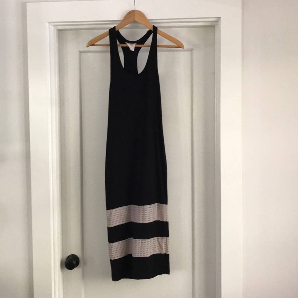Acacia Black and white Honolulu Dress